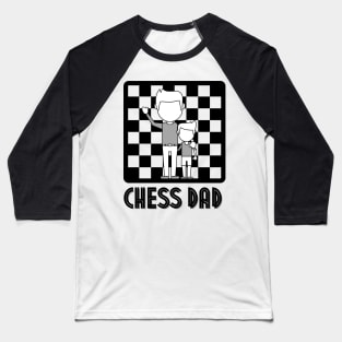 Chess Dad Baseball T-Shirt